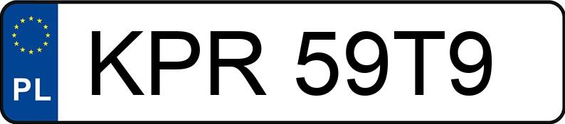 Numer rejestracyjny KPR 59T9 posiada KIA SPORTAGE - KPR59T9 Numer rejestracyjny KPR 59T9 posiada KIA SPORTAGE - KPR59T9