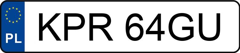 Numer rejestracyjny KPR 64GU posiada AUDI A6 1.9 TDI - KPR64GU