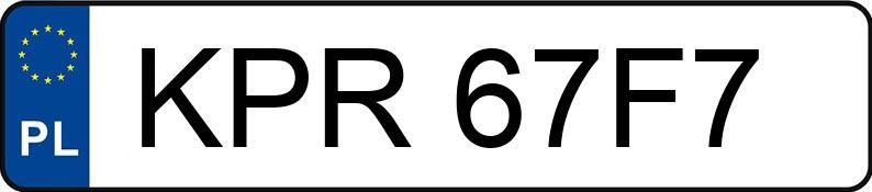 Numer rejestracyjny KPR 67F7 posiada AUDI A5 Sportback 2.0 TDi MR`16 E6 B9 A5 Sportback 2.0 TDi MR`16 E6 B9 - KPR67F7