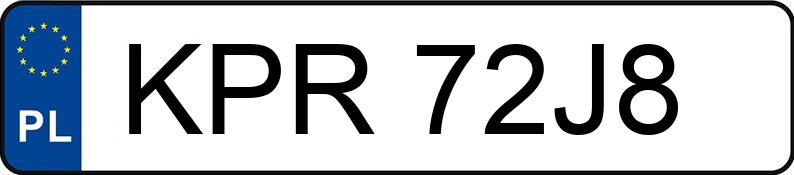 Numer rejestracyjny KPR 72J8 posiada RENAULT Grand Scenic IV dCi MR`17 E6 Zen 110 EDC - KPR72J8