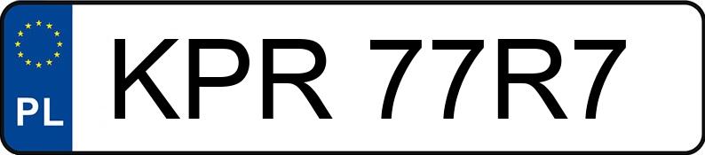 Numer rejestracyjny KPR 77R7 posiada DEUTZ-FAHR 6210 AGROTRON TTV VT55 - KPR77R7