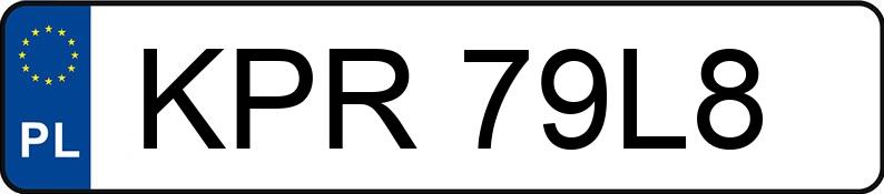 Numer rejestracyjny KPR 79L8 posiada NIEWIADÓW N126E - KPR79L8