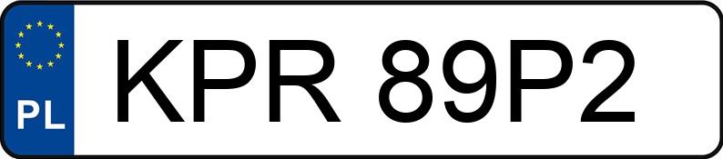 Numer rejestracyjny KPR 89P2 posiada BMW 318i Touring MR`16 E6 F31 318i Touring MR`16 E6 F31 - KPR89P2 Numer rejestracyjny KPR 89P2 posiada BMW 318i Touring MR`16 E6 F31 318i Touring MR`16 E6 F31 - KPR89P2