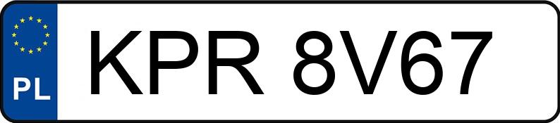 Numer rejestracyjny KPR 8V67 posiada BMW 318I - KPR8V67