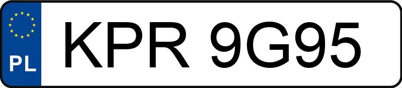 Numer rejestracyjny KPR 9G95 posiada MERCUS MB SPRINTER - KPR9G95 Numer rejestracyjny KPR 9G95 posiada MERCUS MB SPRINTER - KPR9G95