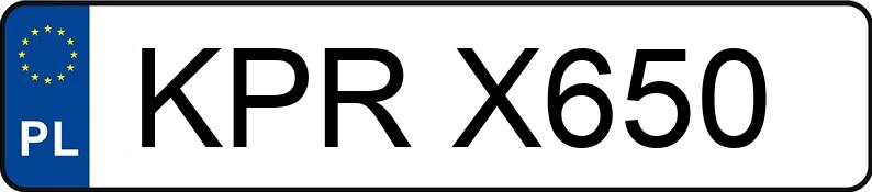 Numer rejestracyjny KPR X650 posiada URSUS C 355 - KPRX650