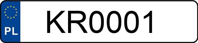 Numer rejestracyjny KR 0001 posiada JINCHENG/CPI Skutery - KR0001