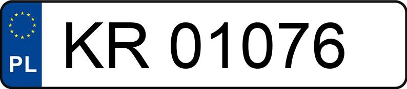 Numer rejestracyjny KR 01076 posiada FSM-BIELSKO BIAŁA POLSKI FIAT 126P 650 - KR01076