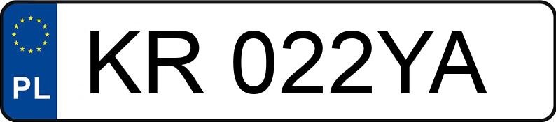 Numer rejestracyjny KR 022YA posiada DACIA DUSTER - KR022YA Numer rejestracyjny KR 022YA posiada DACIA DUSTER - KR022YA