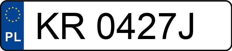 Numer rejestracyjny KR 0427J posiada OPEL ASTRA - KR0427J Numer rejestracyjny KR 0427J posiada OPEL ASTRA - KR0427J