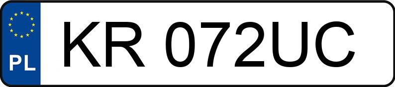 Numer rejestracyjny KR 072UC posiada OPEL Zafira 1.8 MR`99 E3 Zafira 1.8 MR`99 E3 - KR072UC