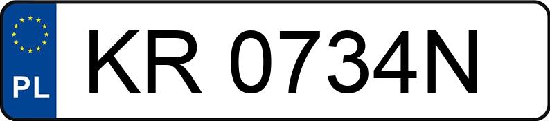 Numer rejestracyjny KR 0734N posiada OPEL Kadett E 1.6i Kat. GL - KR0734N Numer rejestracyjny KR 0734N posiada OPEL Kadett E 1.6i Kat. GL - KR0734N