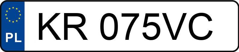 Numer rejestracyjny KR 075VC posiada CADILLAC BLS - KR075VC Numer rejestracyjny KR 075VC posiada CADILLAC BLS - KR075VC