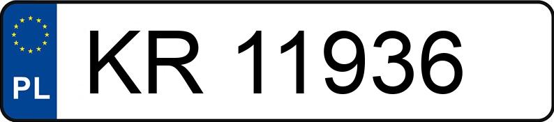 Numer rejestracyjny KR 11936 posiada DAEWOO LANOS 1.5 KAT - KR11936 Numer rejestracyjny KR 11936 posiada DAEWOO LANOS 1.5 KAT - KR11936