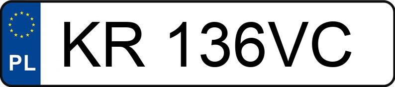 Numer rejestracyjny KR 136VC posiada AUDI A4 1.9 TDI - KR136VC