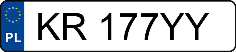 Numer rejestracyjny KR 177YY posiada AUDI A4 Avant 1.9 TDi Kat. MR`00 E3 8E A4 Avant 1.9 TDi Kat. MR`00 E3 8E - KR177YY