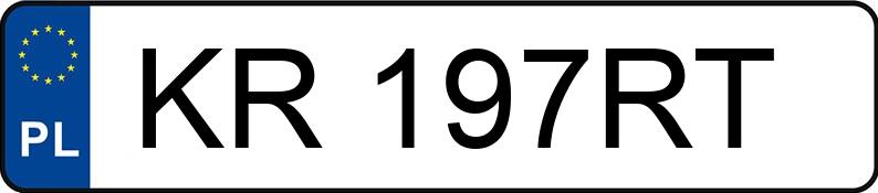 Numer rejestracyjny KR 197RT posiada VOLKSWAGEN POLO - KR197RT Numer rejestracyjny KR 197RT posiada VOLKSWAGEN POLO - KR197RT