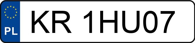 Numer rejestracyjny KR 1HU07 posiada OPEL MOKKA X - KR1HU07 Numer rejestracyjny KR 1HU07 posiada OPEL MOKKA X - KR1HU07