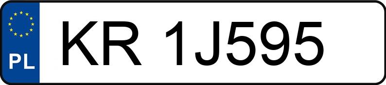Numer rejestracyjny KR 1J595 posiada OPEL ASTRA - KR1J595