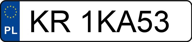 Numer rejestracyjny KR 1KA53 posiada BMW X6 XDRIVE40D - KR1KA53