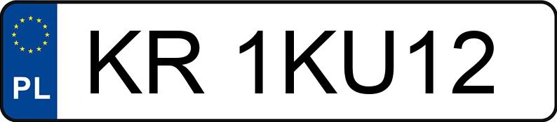 Numer rejestracyjny KR 1KU12 posiada MERCEDES-BENZ CLA 180 - KR1KU12 Numer rejestracyjny KR 1KU12 posiada MERCEDES-BENZ CLA 180 - KR1KU12