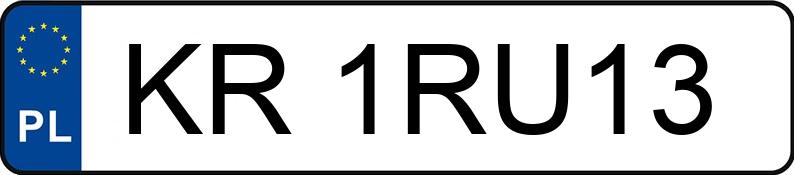 Numer rejestracyjny KR 1RU13 posiada SEAT LEON - KR1RU13