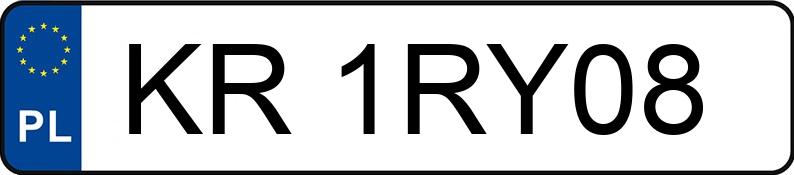 Numer rejestracyjny KR 1RY08 posiada AUDI A8 - KR1RY08 Numer rejestracyjny KR 1RY08 posiada AUDI A8 - KR1RY08
