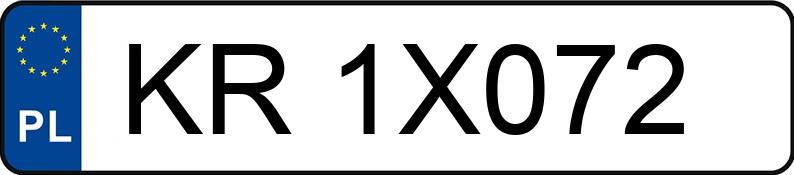 Numer rejestracyjny KR 1X072 posiada BMW 430I XDRIVE - KR1X072