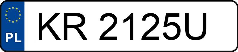 Numer rejestracyjny KR 2125U posiada SEAT Ibiza 1.9 Diesel 021 A/6K CL - KR2125U Numer rejestracyjny KR 2125U posiada SEAT Ibiza 1.9 Diesel 021 A/6K CL - KR2125U