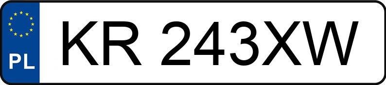 Numer rejestracyjny KR 243XW posiada AUDI A3 2.0 TDI - KR243XW Numer rejestracyjny KR 243XW posiada AUDI A3 2.0 TDI - KR243XW