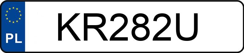 Numer rejestracyjny KR 282U posiada ZIPP Skutery Tops - KR282U