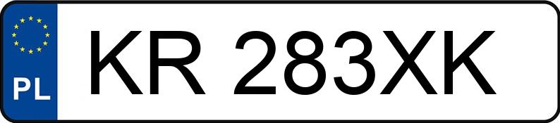 Numer rejestracyjny KR 283XK posiada BMW 523 - KR283XK