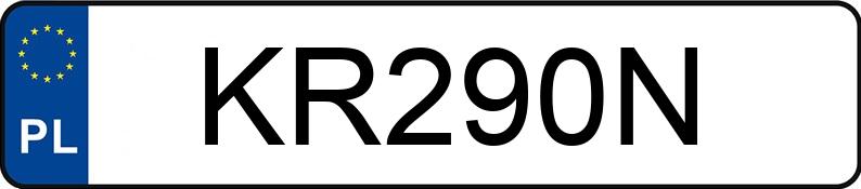 Numer rejestracyjny KR 290N posiada ROMET MOTORS 717 LJ50QT-M - KR290N Numer rejestracyjny KR 290N posiada ROMET MOTORS 717 LJ50QT-M - KR290N