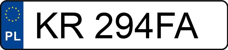 Numer rejestracyjny KR 294FA posiada NISSAN QASHQAI - KR294FA Numer rejestracyjny KR 294FA posiada NISSAN QASHQAI - KR294FA