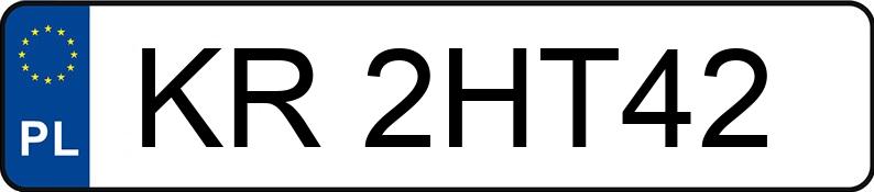 Numer rejestracyjny KR 2HT42 posiada HYUNDAI I20 GB - KR2HT42