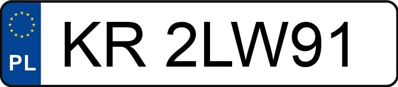 Numer rejestracyjny KR 2LW91 posiada VOLKSWAGEN CRAFTER - KR2LW91 Numer rejestracyjny KR 2LW91 posiada VOLKSWAGEN CRAFTER - KR2LW91