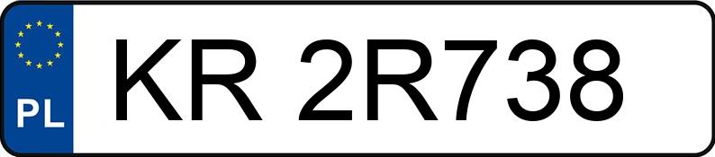 Numer rejestracyjny KR 2R738 posiada HYUNDAI IX35 - KR2R738
