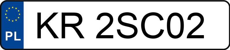 Numer rejestracyjny KR 2SC02 posiada FORD FT Custom 340 2.0 TDCi MR`18 E6.2 3.4t L2 Trail - KR2SC02