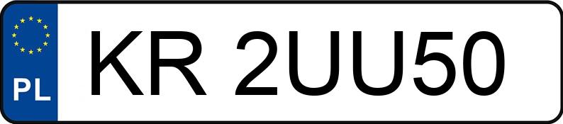 Numer rejestracyjny KR 2UU50 posiada VOLKSWAGEN GOLF - KR2UU50 Numer rejestracyjny KR 2UU50 posiada VOLKSWAGEN GOLF - KR2UU50