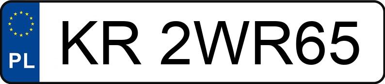 Numer rejestracyjny KR 2WR65 posiada KIA SPORTAGE - KR2WR65 Numer rejestracyjny KR 2WR65 posiada KIA SPORTAGE - KR2WR65
