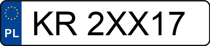Numer rejestracyjny KR 2XX17 posiada RENAULT CLIO - KR2XX17