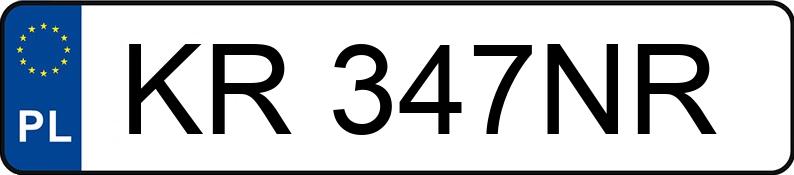 Numer rejestracyjny KR 347NR posiada FORD S-MAX - KR347NR Numer rejestracyjny KR 347NR posiada FORD S-MAX - KR347NR