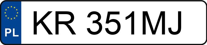 Numer rejestracyjny KR 351MJ posiada VOLKSWAGEN CADDY - KR351MJ Numer rejestracyjny KR 351MJ posiada VOLKSWAGEN CADDY - KR351MJ