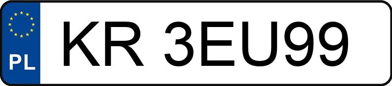 Numer rejestracyjny KR 3EU99 posiada NISSAN ALMERA TINO - KR3EU99 Numer rejestracyjny KR 3EU99 posiada NISSAN ALMERA TINO - KR3EU99