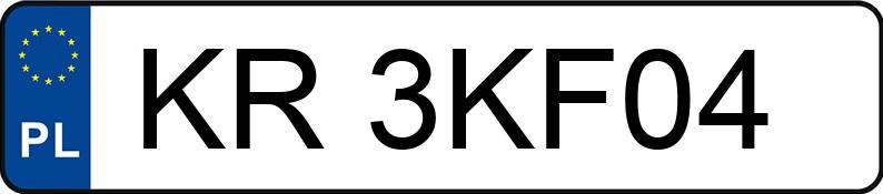 Numer rejestracyjny KR 3KF04 posiada OPEL GRANDLAND X - KR3KF04 Numer rejestracyjny KR 3KF04 posiada OPEL GRANDLAND X - KR3KF04