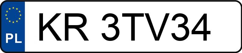 Numer rejestracyjny KR 3TV34 posiada VOLKSWAGEN Passat B8 1.5 TSI MR`20 E6d Essence - KR3TV34 Numer rejestracyjny KR 3TV34 posiada VOLKSWAGEN Passat B8 1.5 TSI MR`20 E6d Essence - KR3TV34