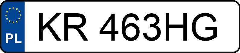 Numer rejestracyjny KR 463HG posiada MERCEDES-BENZ SPRINTER 313 CDI - KR463HG Numer rejestracyjny KR 463HG posiada MERCEDES-BENZ SPRINTER 313 CDI - KR463HG