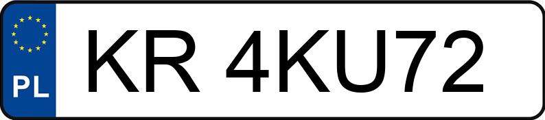 Numer rejestracyjny KR 4KU72 posiada BMW 320D XDRIVE - KR4KU72 Numer rejestracyjny KR 4KU72 posiada BMW 320D XDRIVE - KR4KU72