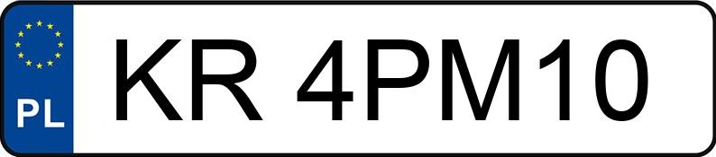 Numer rejestracyjny KR 4PM10 posiada FIAT TIPO - KR4PM10