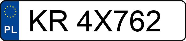 Numer rejestracyjny KR 4X762 posiada DAF XF 460 FT H4EN3 - KR4X762